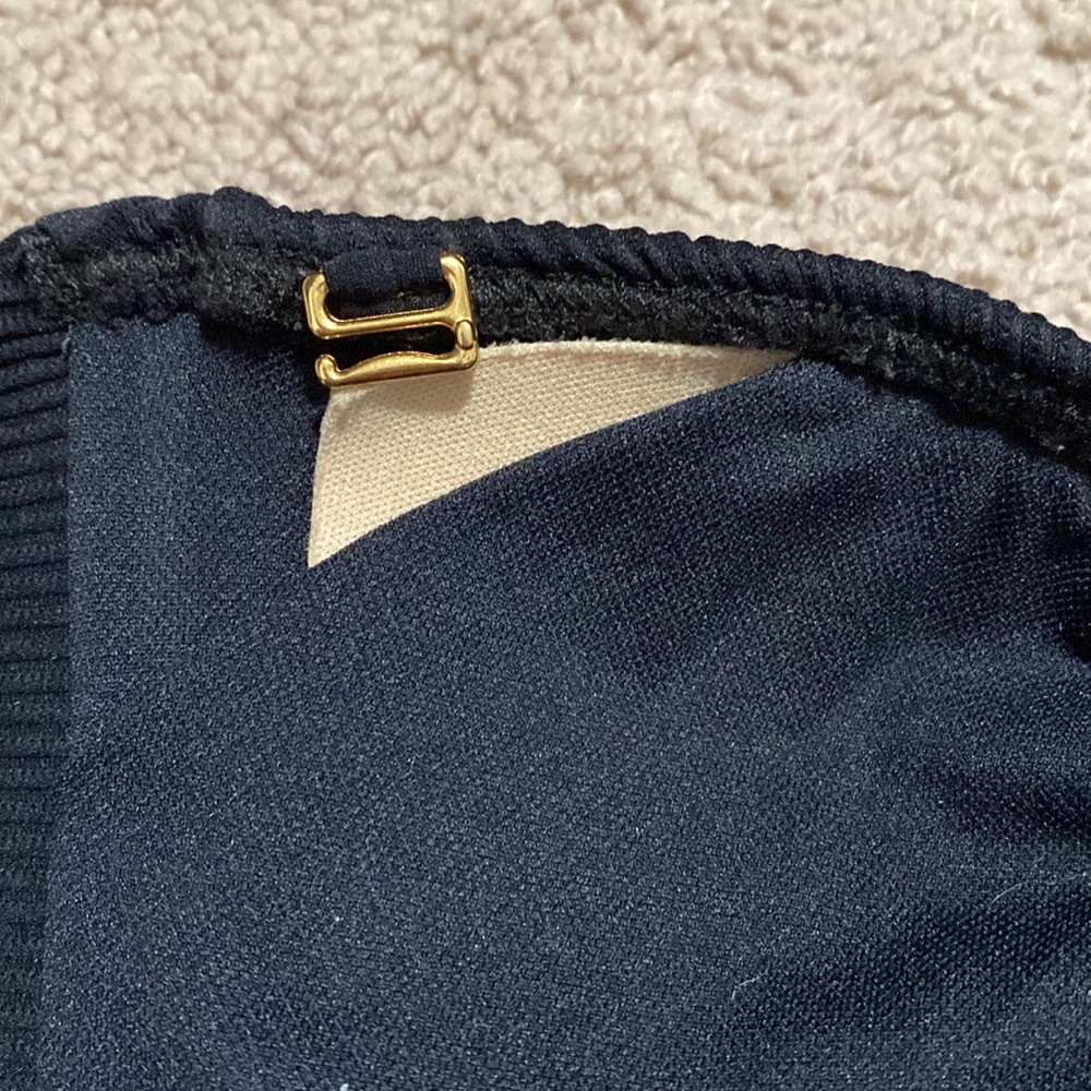 Luli Fama Triana Drawstring Bandeau Top Size XS - Picture 14 of 15
